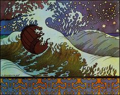 Илюстрация: Иван Билибин, 1905 Защо морето е солено