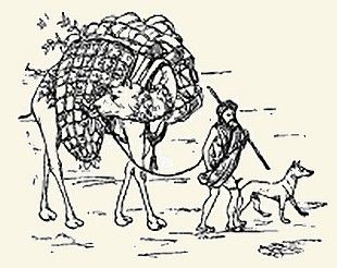 Илюстрация: Индийски художник (Charles Swynnerton. Indian Nights’ Entertainment; or, Folk-Tales from the Upper Indus. Illustrations by Native Hands. London: Elliot Stock, 1892) Човекът, който тръгнал да си търси късмета